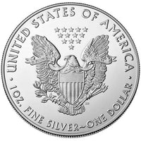 1oz American Silver Eagle, BU - Random Year