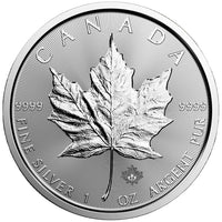 1oz Canadian Silver Maple, BU - Random Year